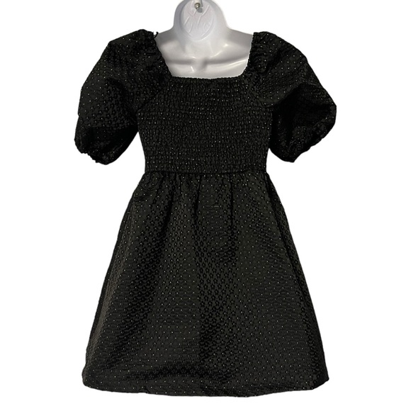 Copper Key Cap Sleeve Square Neck Jacquard Dress Size Medium NWT - Picture 7 of 10